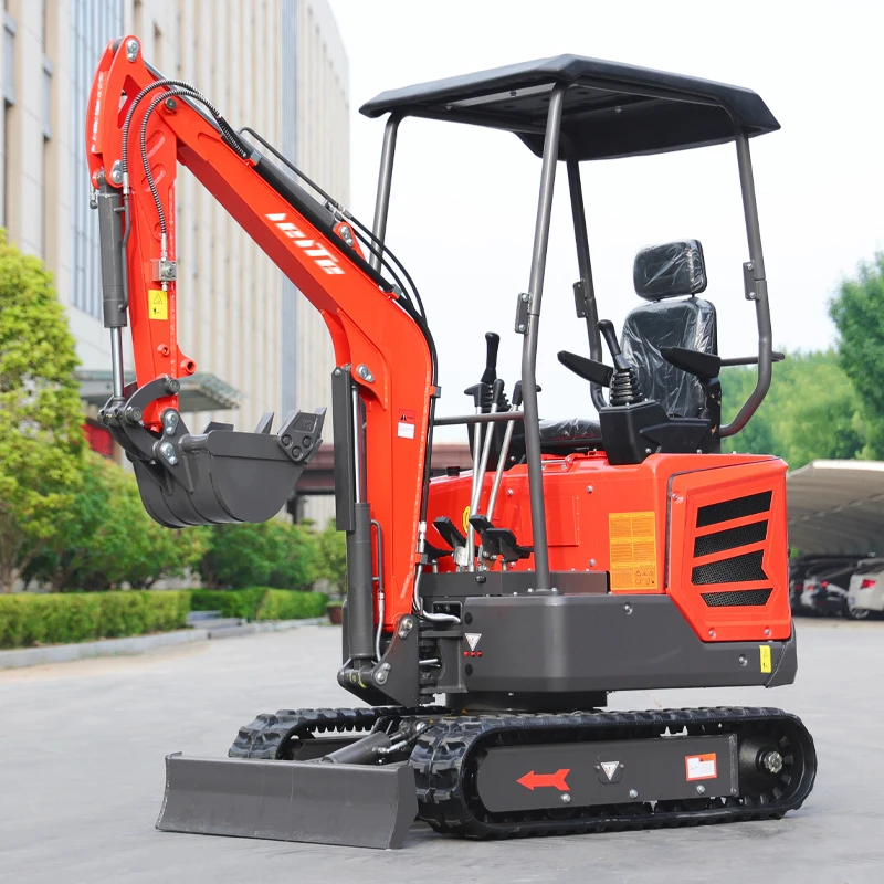Customized Mini Excavator Bucket 2 Ton New Digger Excavators Factory Price New Crawler 1.6 Ton Minibagger