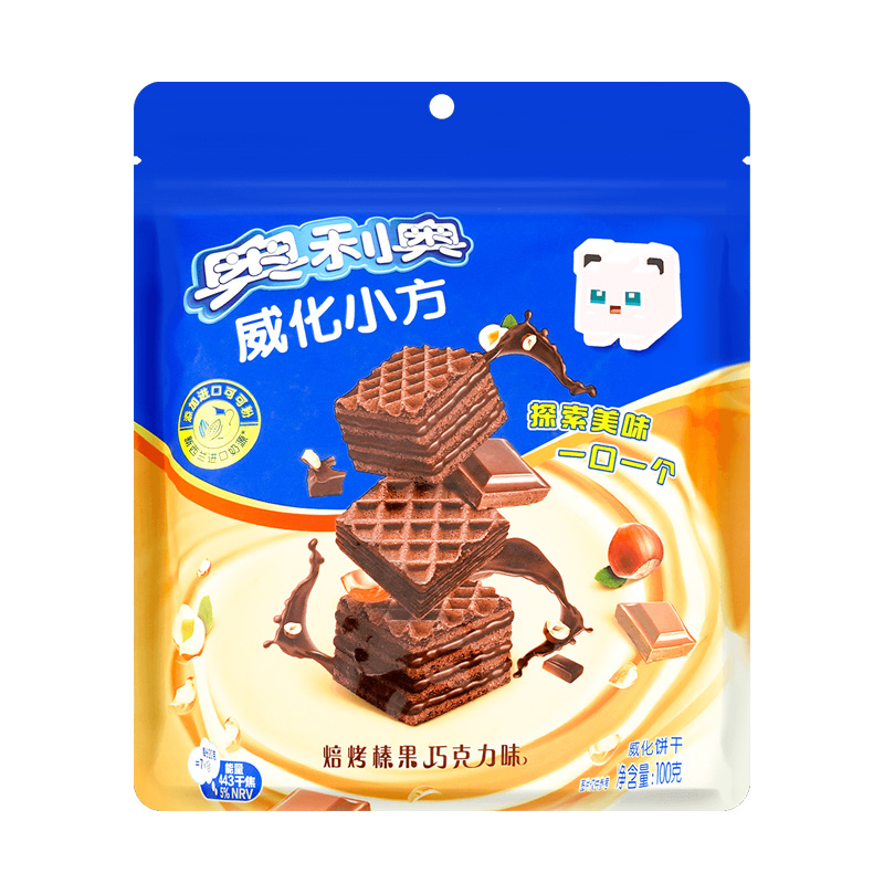3.53oz(100g)*2 Packs Oreo Wafer Cubes