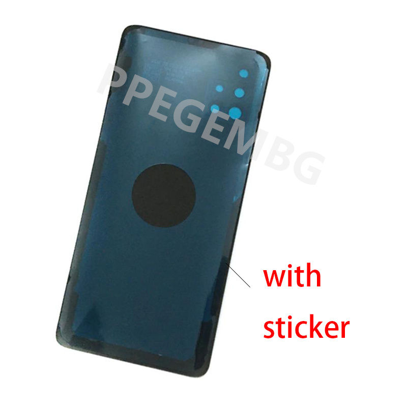 Nuevo para Samsung Galaxy A51 A515 A71 A715 funda carcasa de teléfono cubierta trasera de batería tapa de puerta trasera Panel chasis lente de cámara Adhsive