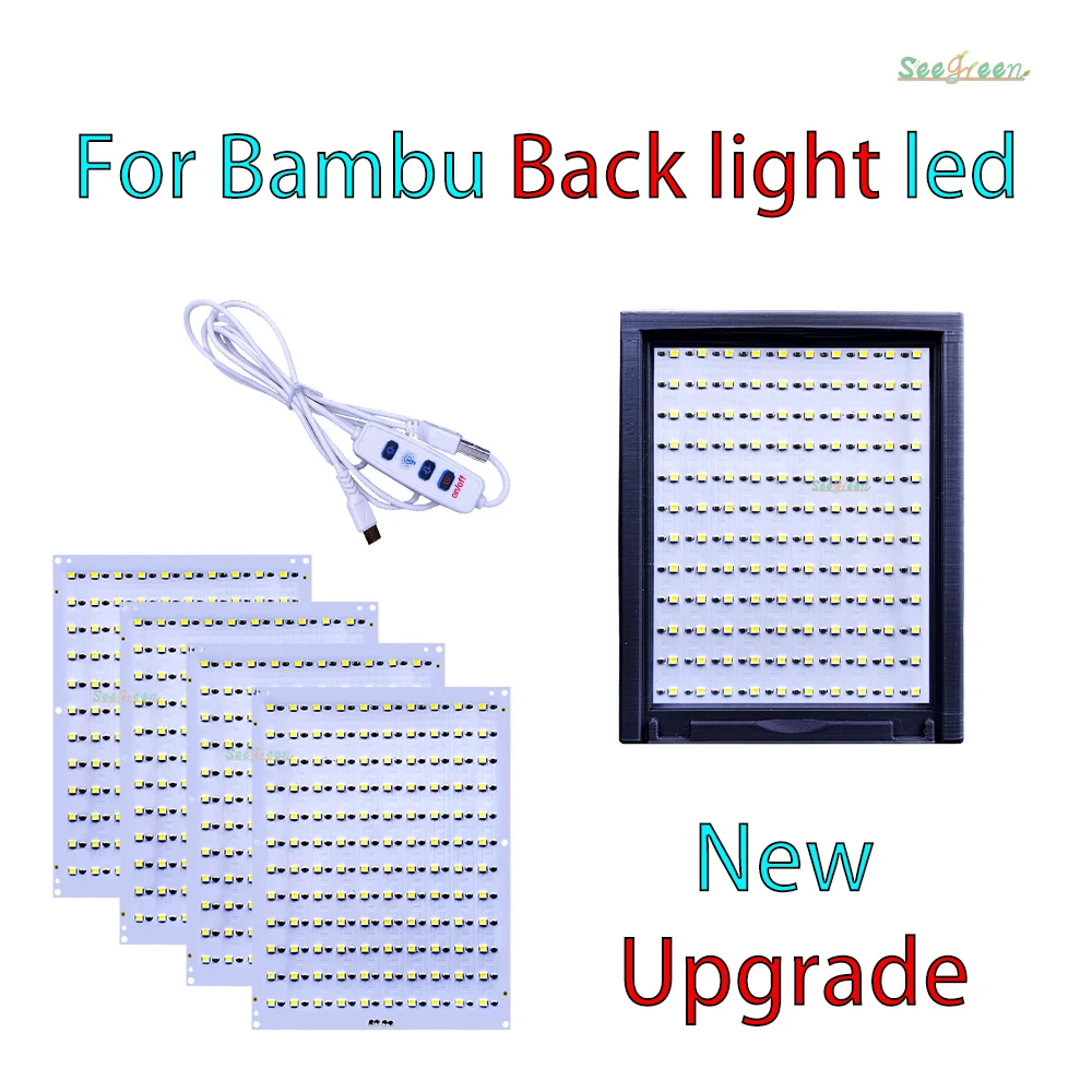 Для Bambu Lab литофановая светодиодная панель CMYK светодиодная подсветка доска PLA Basic CMYK литофановый комплект 3D печать литофана фото DIY