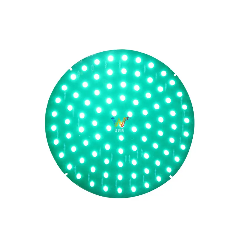 Customized DC12V Round Design PCB Board for High Brightness 200mm LED Traffic Light Replacement