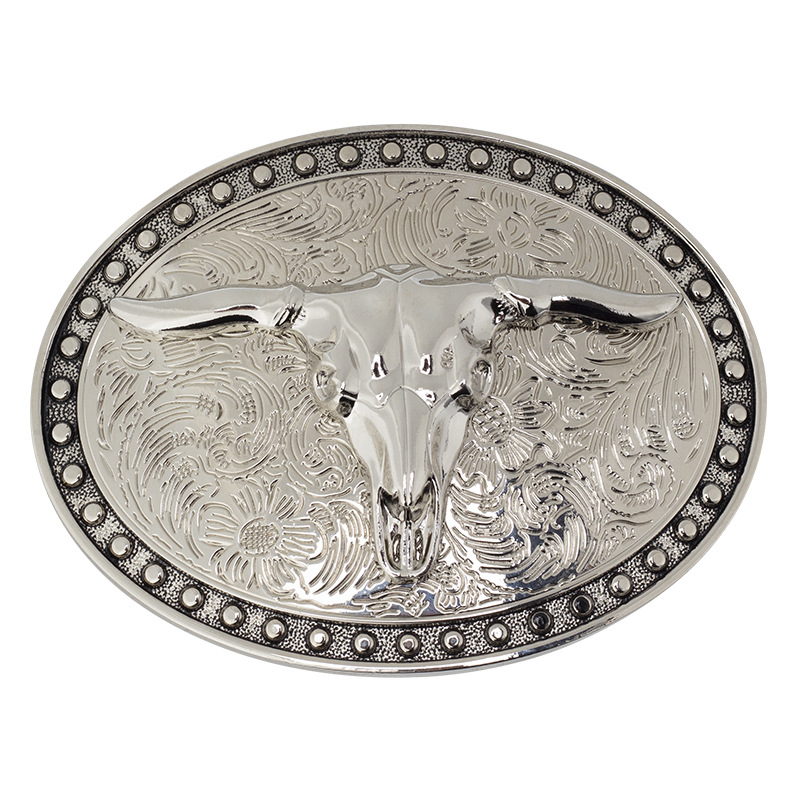 Bull Schädel Legierung Gürtel Schnalle Westlichen Cowboy Stierkämpfer Schnalle Ohne Gürtel