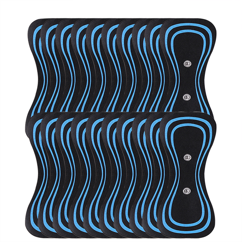แผ่นเจลสําหรับ EMS เทรนเนอร์นวดคอสะโพกออกกําลังกายเปลี่ยน Body Massager Patch เครื่องกระตุ้นกล้ามเนื้อสติกเกอร์เจลอุปกรณ์เสริม