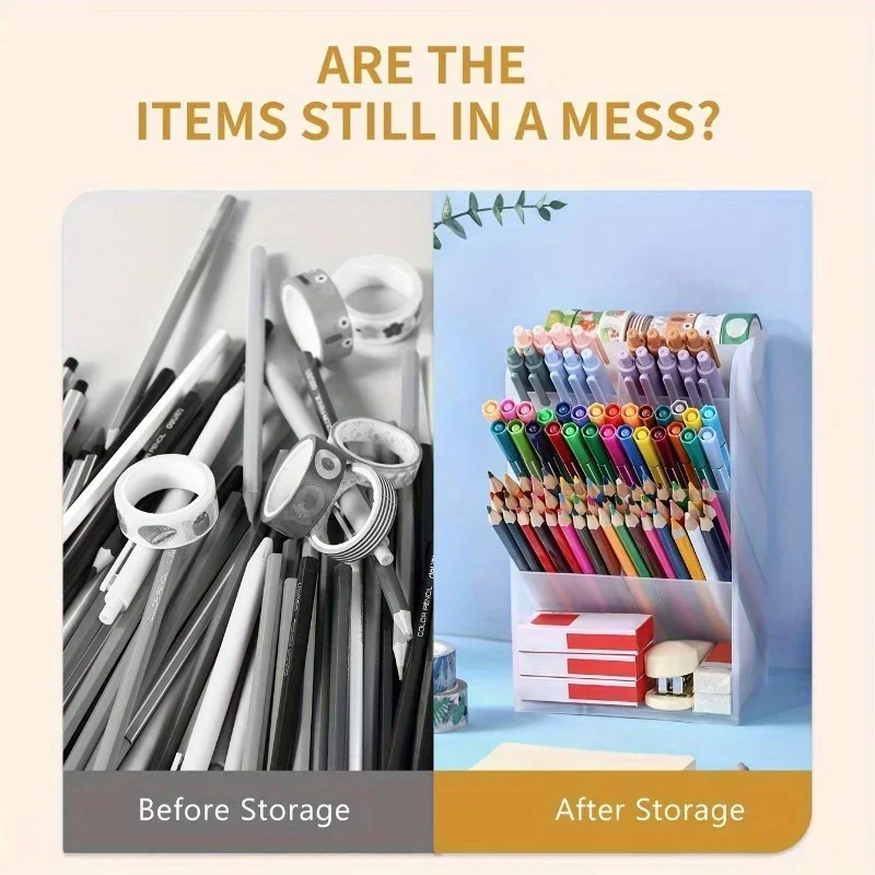 Stifthalter, Bleistift-Organizer, Stift-Organizer, Stifthalter, Schreibtisch-Organizer, Schreibwaren-Halter, Bleistift-Tablett, Stift-Organizer