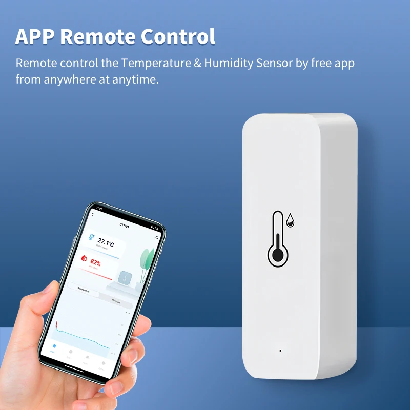 Tuya ZigBee Wi-Fi датчик температуры и влажности с питанием от батареи умный дом безопасности работает для Alexa Google Home Homekit Бесплатное приложение