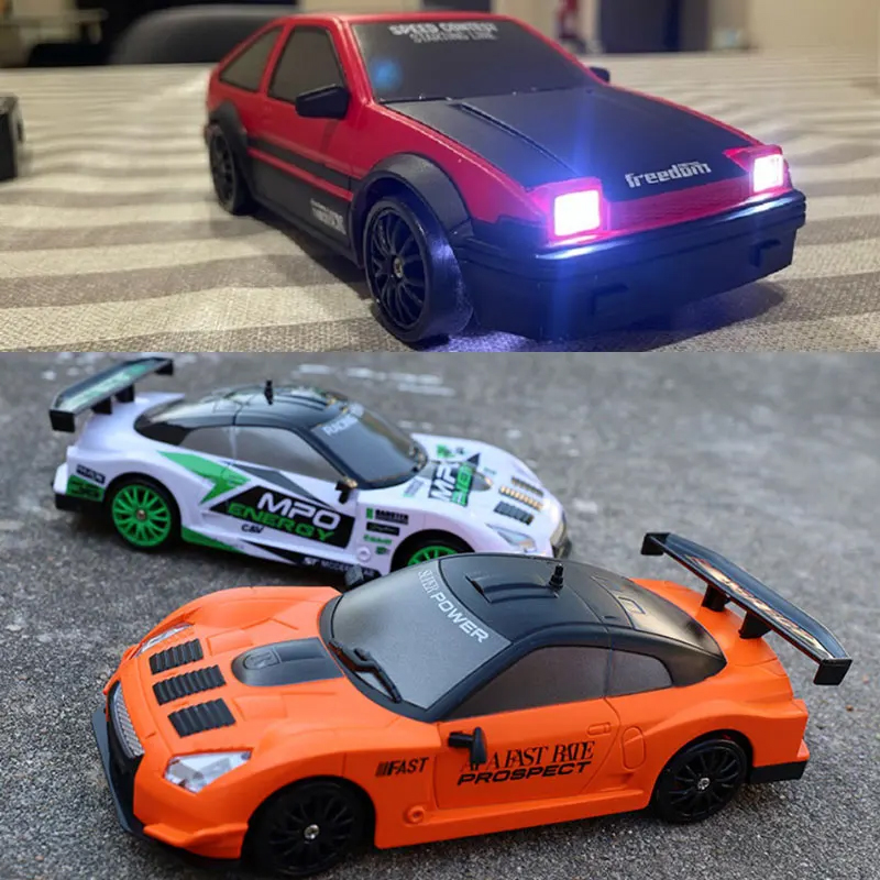 Zwn 1/24 rc carro com 2.4g rádio controle remoto drift carros de alta velocidade veículo elétrico crianças brinquedos de corrida para meninos meninas presentes