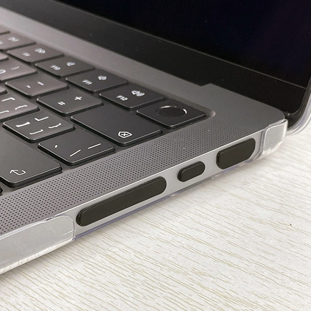 Cubierta de tapón antipolvo de silicona para MacBook Pro 14 16 pulgadas A2442 A2779 A2681 tapón cubierta de interfaz a prueba de polvo para ordenador portátil