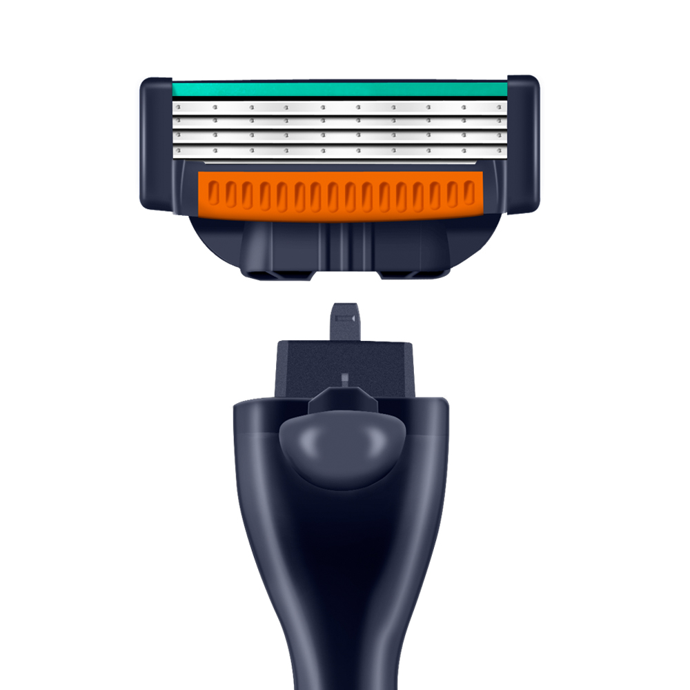 Quality Men Razor Blades Germany Stainless Steel Blade Comfortable Shaving Compatible Gillette Mach 3 Shaver Replacement Head