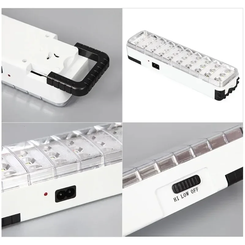 LED Emergency Light Portable Wall-Mounted Rechargeable Automatic Lantern Work Light Battery Light Bulb For Home Power Outage