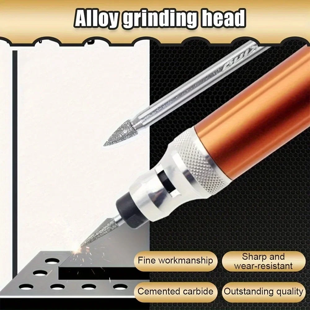 30pcs Diamond Grinding Head Wear-resistant Drill Bit Set For Woodworking Engraving Carving Polishing Drill Bit Rotary Tool Set