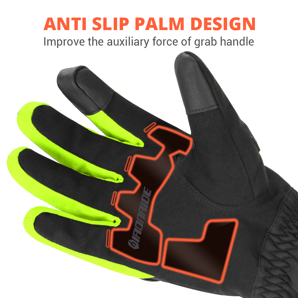 Motorcycle Gloves Touch Screen Protective Winter Motorbike Waterproof Windproof Riding Motocross Gloves for Men