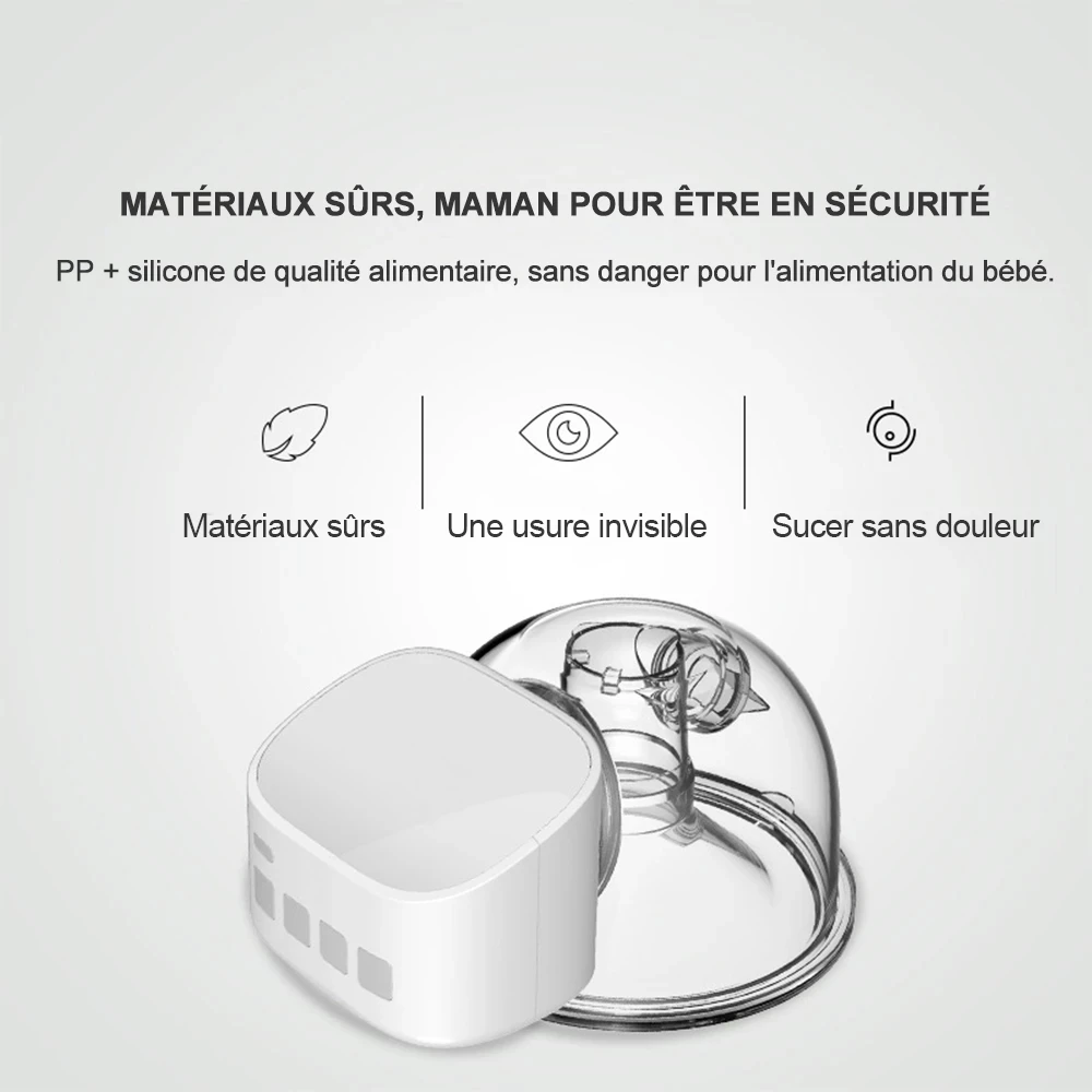 XIMYRA S9 tire-lait électrique silencieux tire-lait Portable sans fil tire-lait extracteur de lait