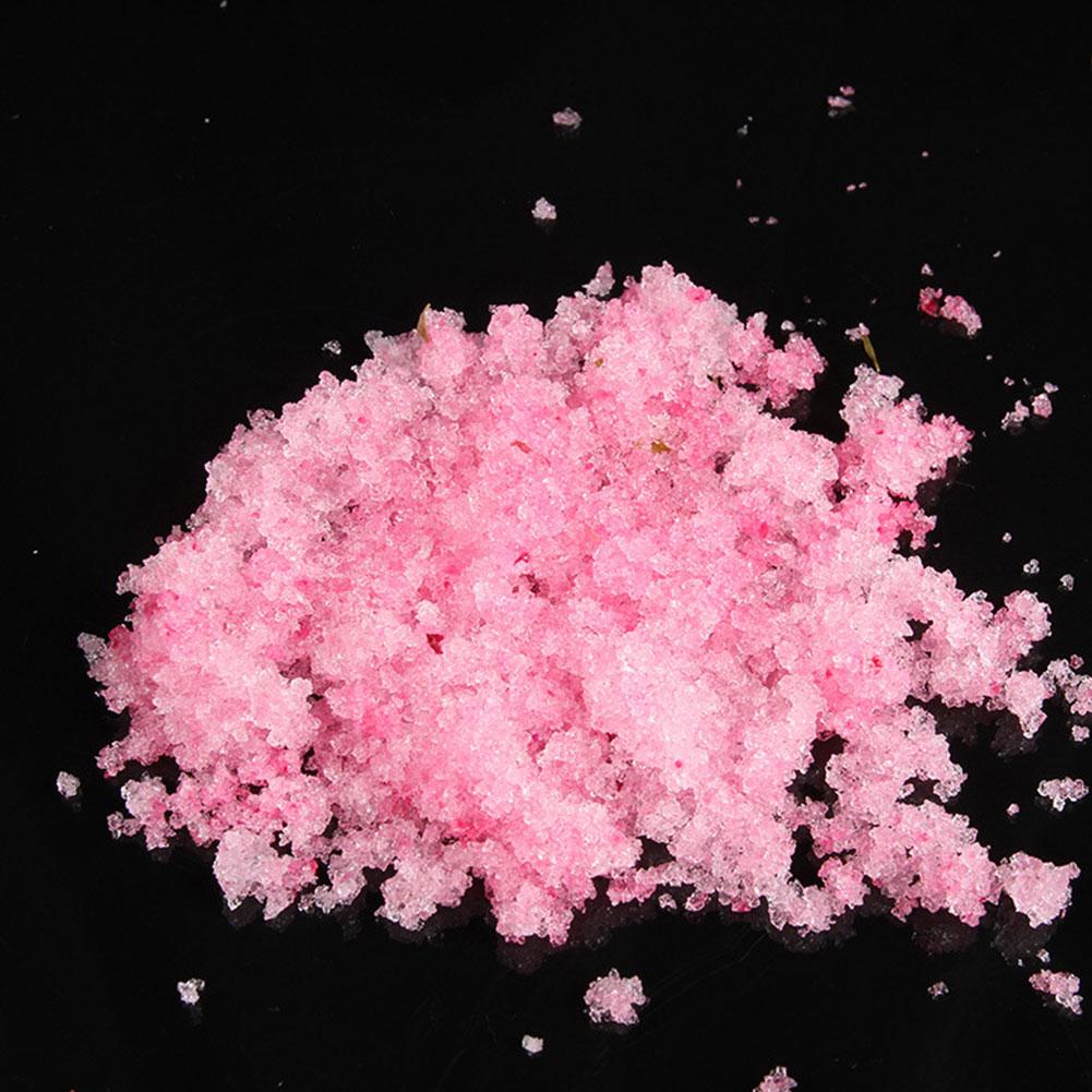 Rose Bubble Banho Em Pó, Banho De Pés De Lama De Cristal, Body Scruber, Cuidados Com A Pele, Esfoliação SPA Sal, 60g