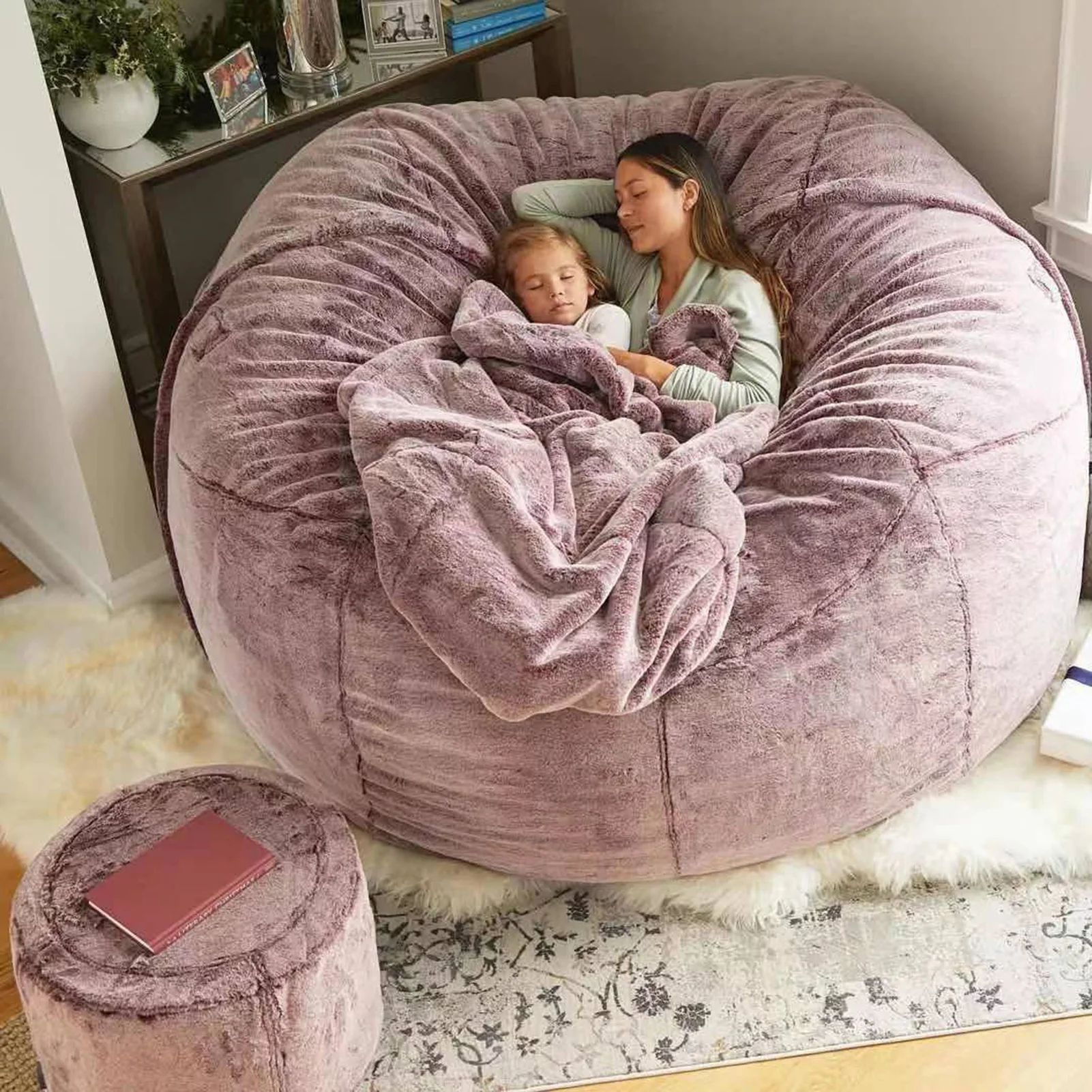 2022 ใหม่Bean BagโซฟาเตียงPoufไม่มีบรรจุตุ๊กตายักษ์Beanbag Relax Loungeเก้าอี้Tatami Futonชั้นที่นั่งเฟอร์นิเจอร์