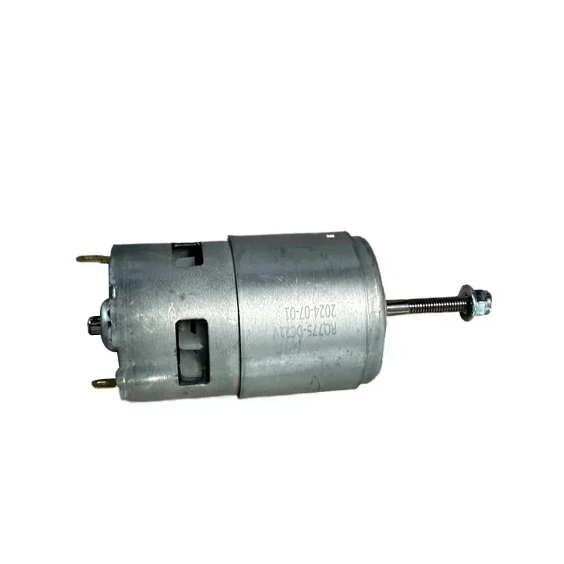 Motor dc 21v rolamento duplo 775 9500-10000rpm motor de escova de alta potência para operação eficiente de cortador de grama elétrico