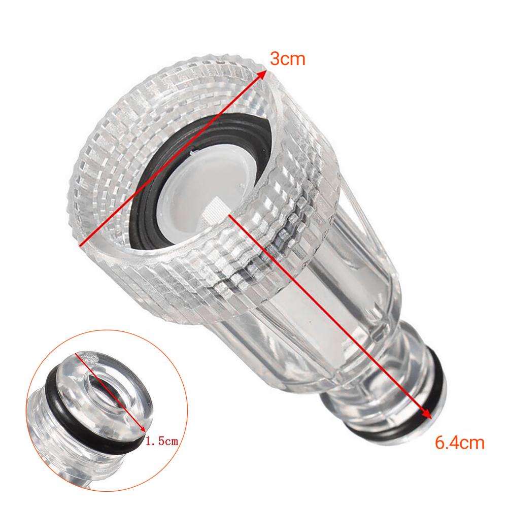 Xuất Sắc 175PSI 3/4-Inch Ren Trong Trong Suốt Áp Lực Nước Lọc Nước Lọc Khả Năng Chịu Nhiệt Cao