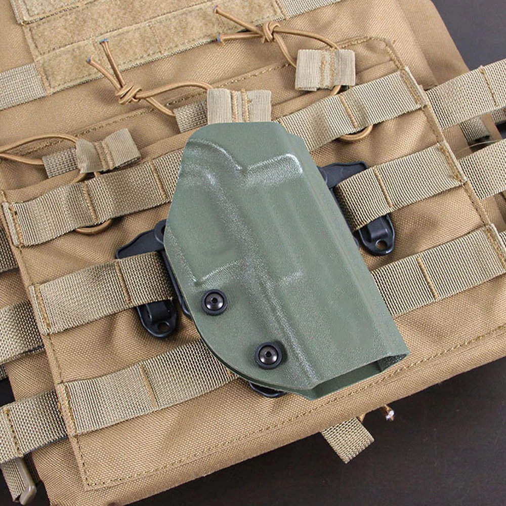 MOLLE Vest Chest Holder Plastic Mount Adapter Glock Holster Clip Speed Clip Platform Tactics Equipment Chest Accessories