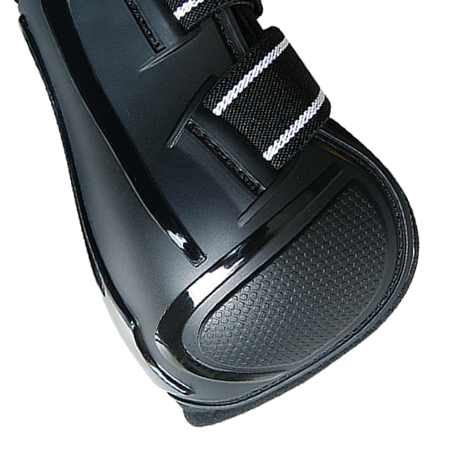 1 Paar Pferdes ehnen stiefel springen Dressur verstellbare Klammer schutz ausrüstung