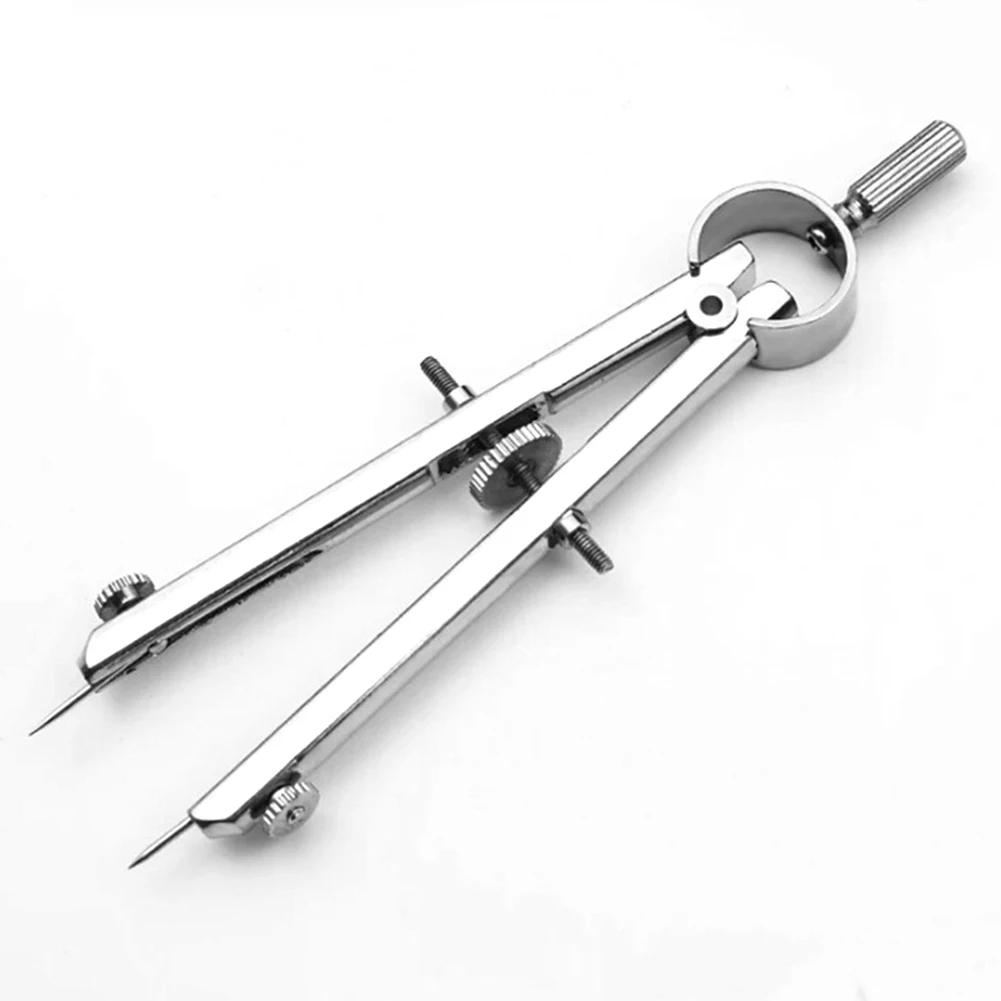 Professional Metal Compass Drawing Tools High Precision Bow Divider Spring Chart Planning Line Caliper Spacer Accurate Gauge