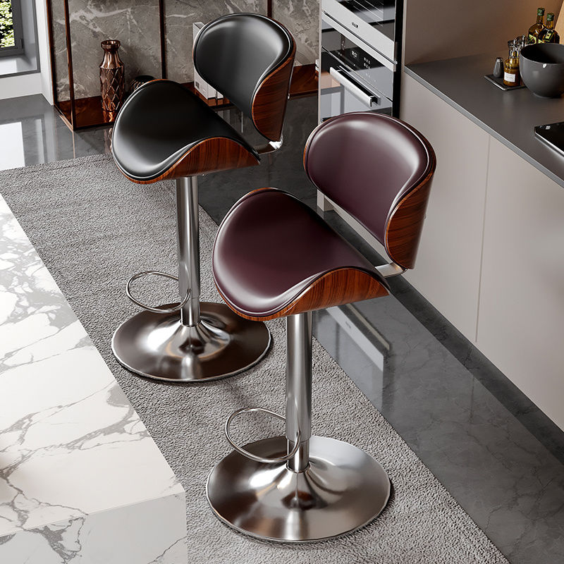 Bar Stuhl Lift Rotation Moderne Einfache Rückenlehne Barhocker Hause Rezeption Bar Stühle Mode Hohe Hocker
