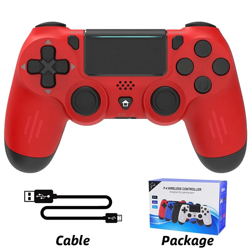 Controlador de juego Compatible con Bluetooth para PS4/Slim/Pro adecuado para PC controlador de vibración dual, adecuado para IOS/Android
