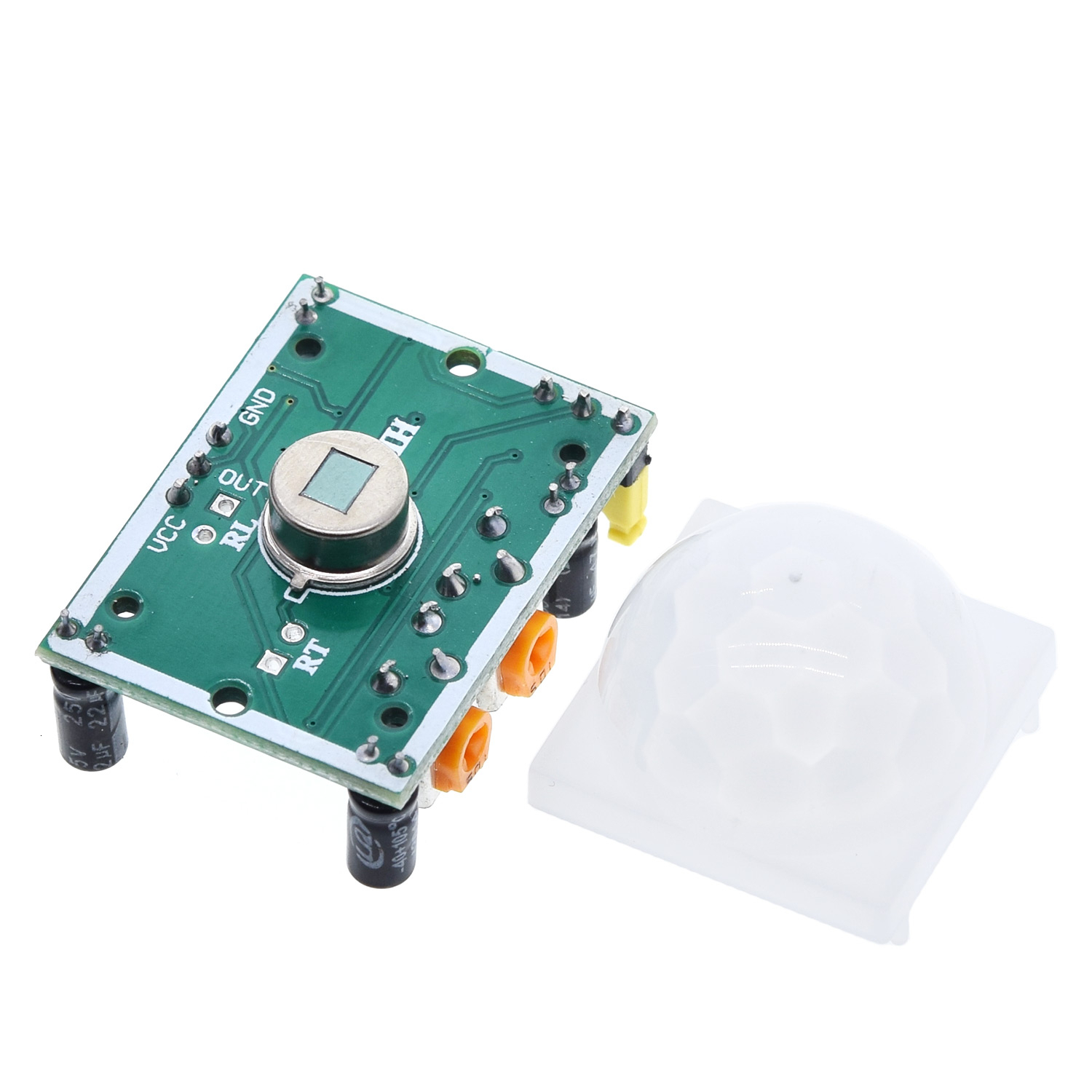 1/5PCS High Quality HC-SR501 HCSR501 Adjust Infrared PIR Motion Sensor Detector Module For Arduino + Case