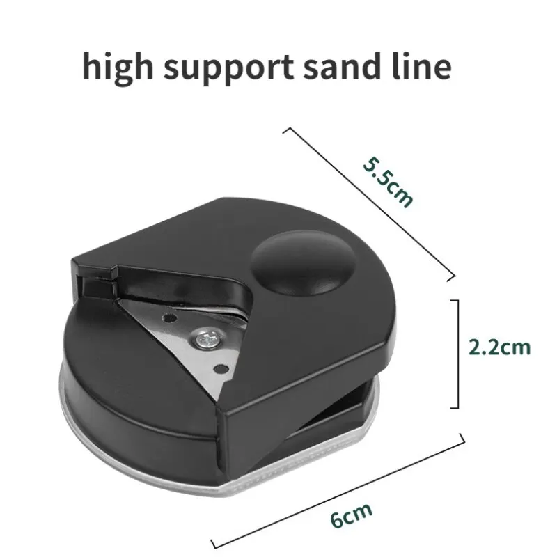 3PCS Mini Portable Corner Rounder Paper Punch Card Photo Cutter Diy Craft Scrapbooking Tools Maker Machine Paper Trimmer