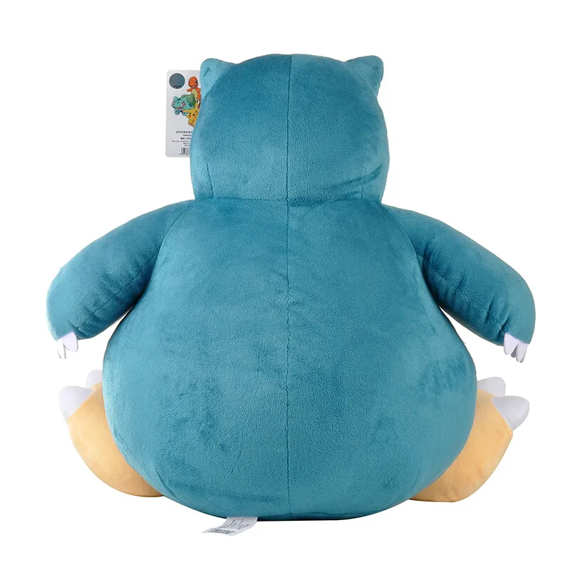 Pokemon Snorlax ของเล่นตุ๊กตาการ์ตูนและน่ารักของเล่นเด็กอะนิเมะยัดตุ๊กตาตกแต่งฮาโลวีนของขวัญวันเกิด