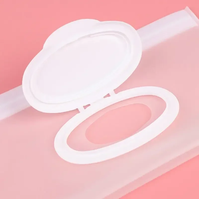 Baby Wet Wipe Pouch, Portátil, Suporte Transparente, Case Flip Cover, Reutilizável, Recarregável, Lenços De Tecido Pouch, Caixa De Tecido Útil