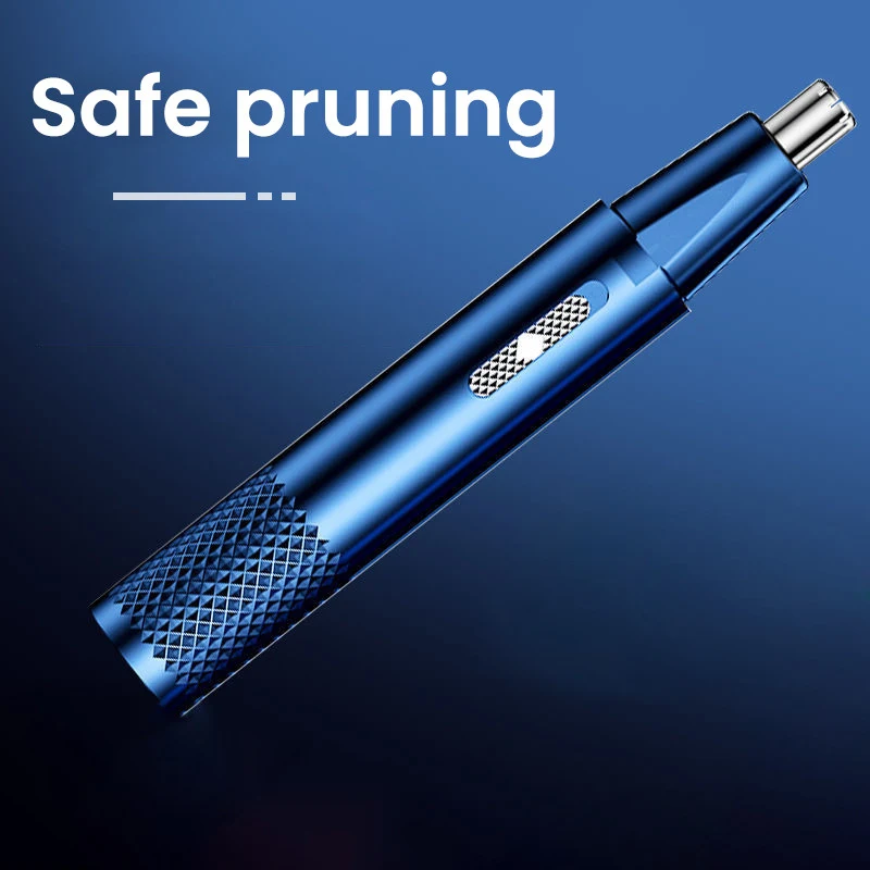 Cortadora de pelo eléctrica para nariz, afeitadora multicinética recargable, dos en uno, Unisex, totalmente automática, lavable, recortadora de nariz