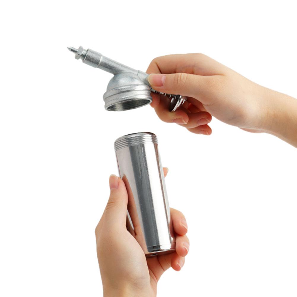 MINI ปืนจาระบีเครื่อง 80cc ความจุ 1000PSI ความดันเอาต์พุต Oiler มือถือแรงดันสูง Oiler เครื่องมือ