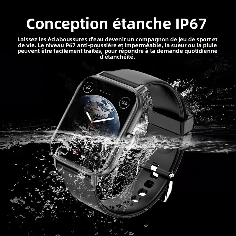 Montre de Sport pour enfants, écran HD, montre intelligente avec bracelet en Silicone, montre-bracelet électronique étanche, cadeau pour garçons et filles