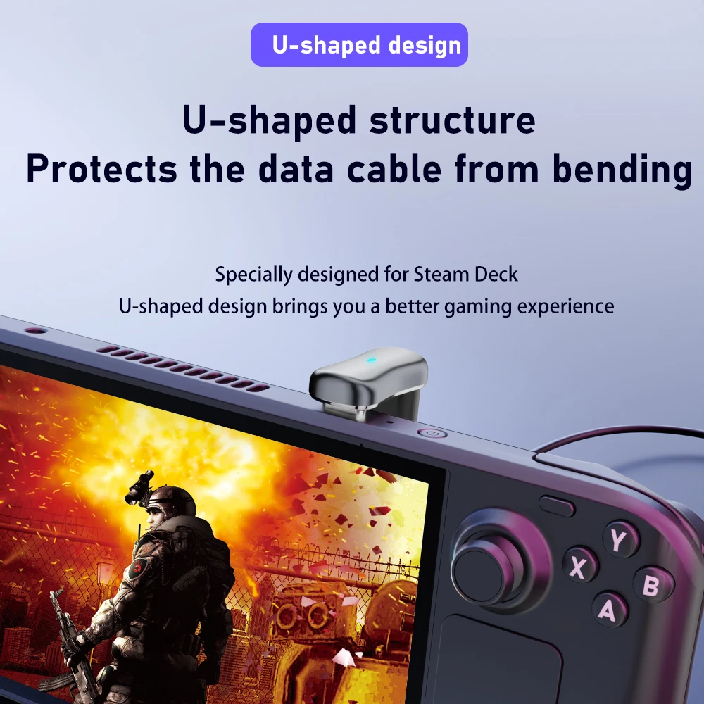 180 stopniowy Adapter USB C USB-C Adapter do szybkiego ładowania 20Gbps PD 140W Adapter do urządzeń parowych