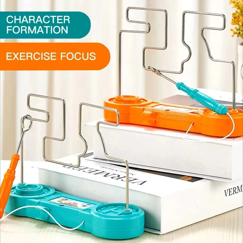 Fire Line Impact Labirinto elettrico al tocco Puzzle per BAMBINI Regalo creativo interattivo per BAMBINI Focus Artefatto Focus Gioco di allenamento