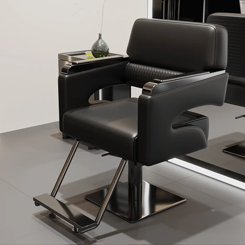 Ergonomic Professional Salon Chair Luxury Classic Commercial Modern Chair Accessories Swivel Sillon Peluqueria Salon Furniture
