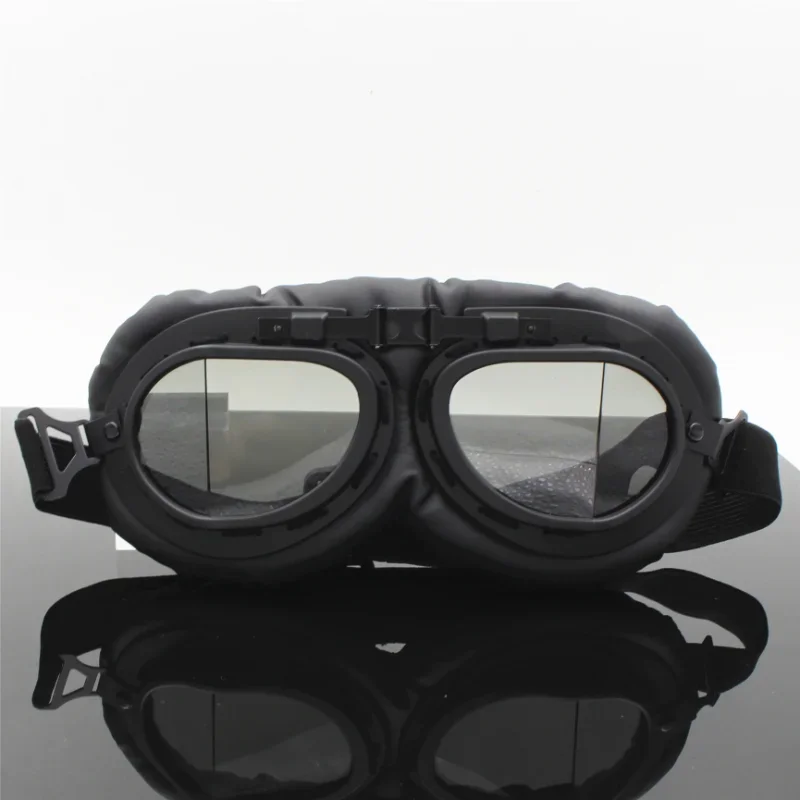 Motorcycle Glasses Retro Helmet Pilot Goggles Motorbike cycling glasses Vintage Classic sunglasses For gafas motocross Dirt Bike