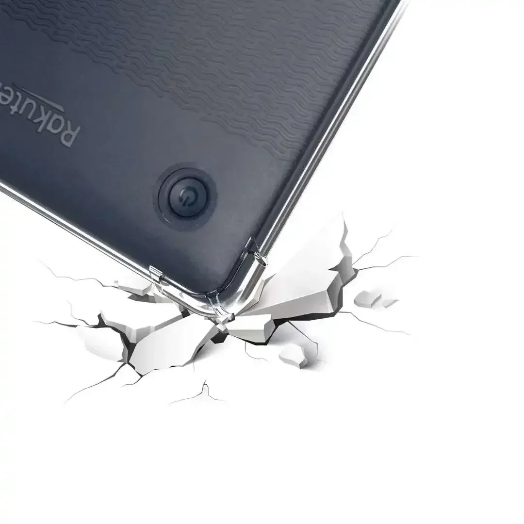 1 unids/lote Funda delgada a prueba de golpes para Funda Kobo Clara Color & BW & 2E 6 "eBook Funda trasera suave de TPU
