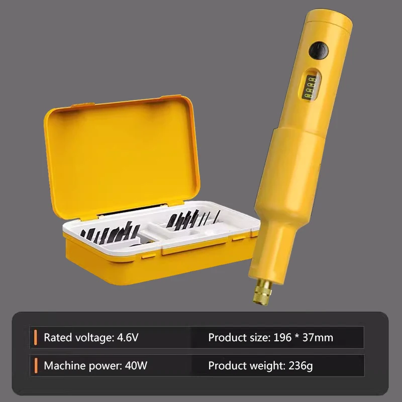 40W USB Cordless Electric Carving Knife Tool Woodworking Root Sculpture Carpenter Chisel Wood Lithium Electric Chisel Set