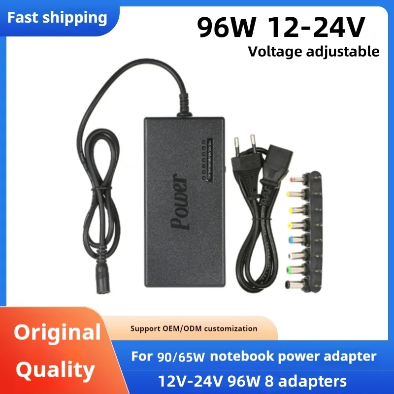 96w universal portátil ac portátil adaptador de alimentação do portátil 12v 15v 16v 18v 19v 4.5a 20v 24v carregador para toshiba hp asus acer sony lenovo