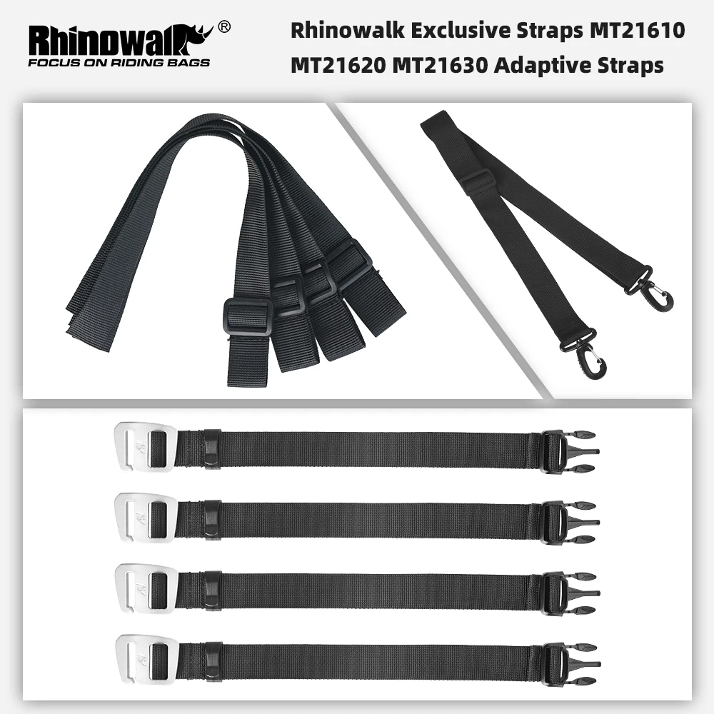 Rhinowalk correas exclusivas bolsa de motocicleta MT21610/MT21620/MT21630 correas de adaptación especial correa de hombro accesorios de bolsa de Motor