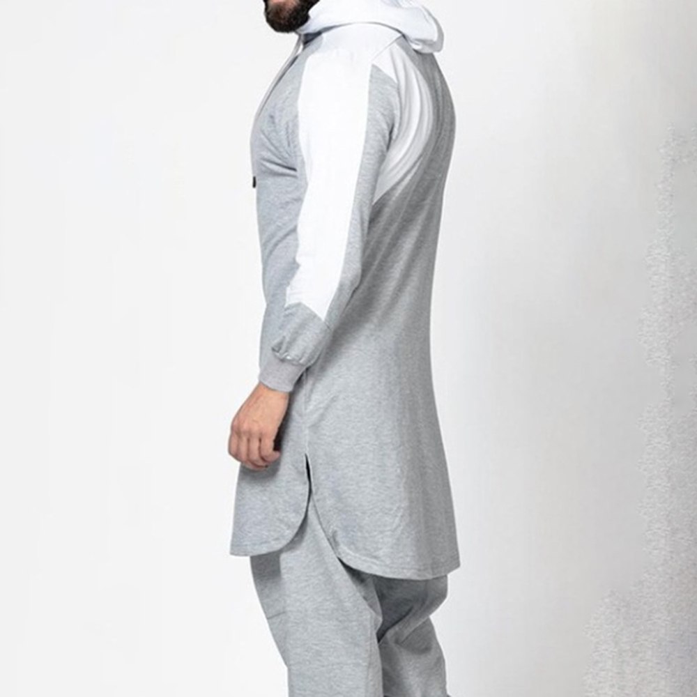 2025 camisola masculina robe topos outono cor sólida solto zíper pulôver camisola masculina casual de manga comprida com capuz em torno do pescoço camisola