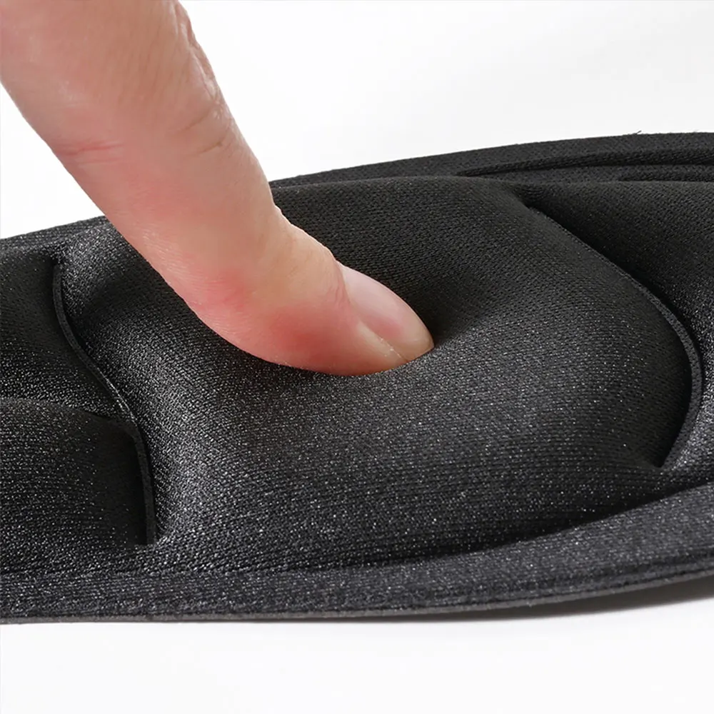 Solette in memory foam per massaggio 5D da 4 pezzi Ispessimento Cuscino traspirante Ammortizzazione Comfort Adatto per solette con tacchi alti