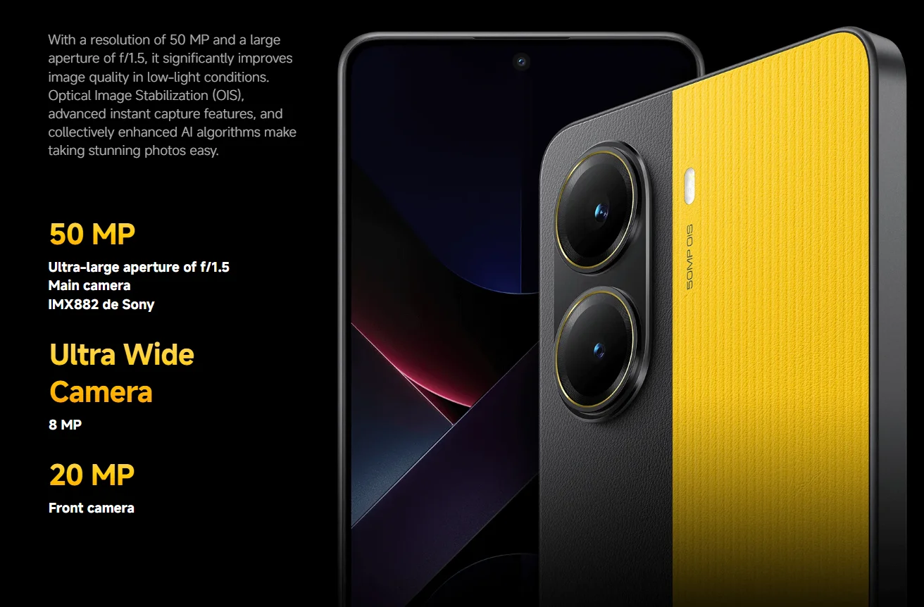 POCO X7 Pro 5G Smartfon 120Hz AMOLED 90W Ładowanie 256GB 6000mAh Tani Telefon z Aparatem 108MP + Szybka Dostawa z UE