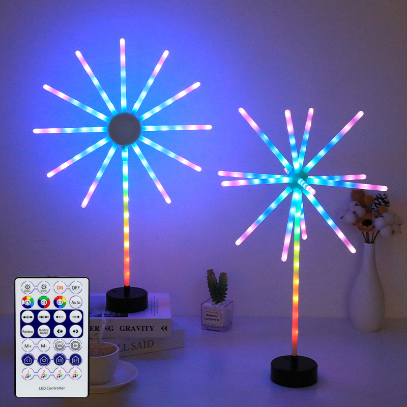 Intelligente LED-Nachtlichter, Bluetooth-APP-Steuerlampe, RGB-Dekorationsbeleuchtung, für Weihnachten, Party, Urlaub, Garten, Heimdekoration