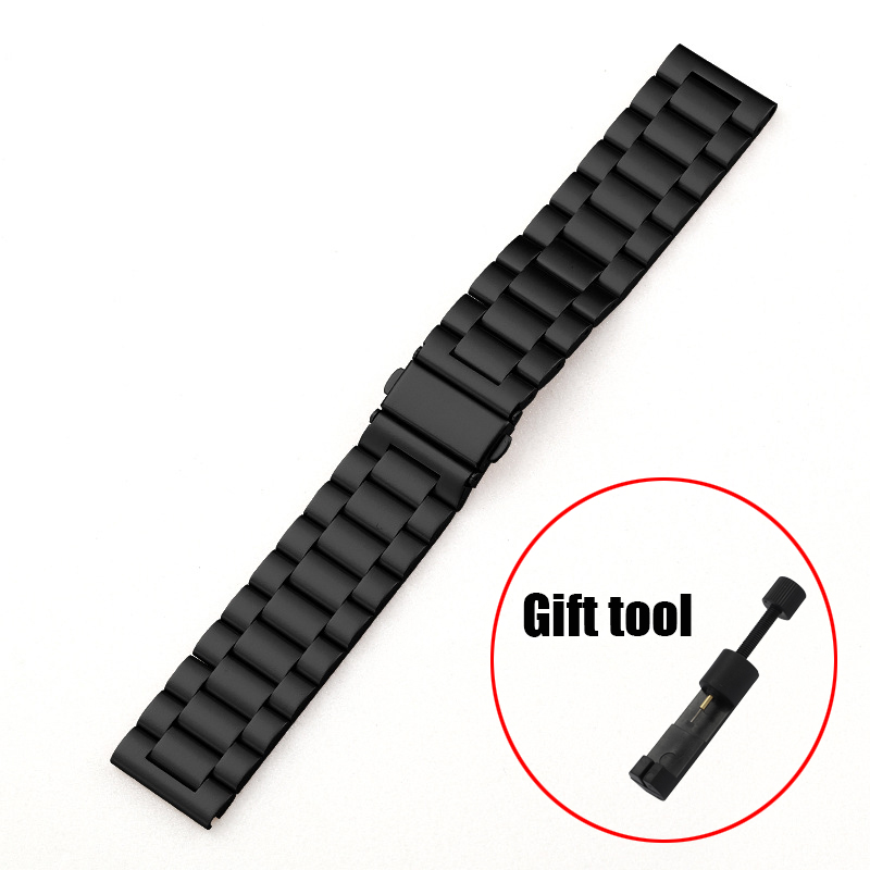 20 ミリメートル 22 ミリメートル金属ストラップガーミン Vivoactive 3 4 5 バンド腕時計 Venu SQ 2 プラス 3 ブレスレットフォアランナー 645 245 255 265 158 55 コレア