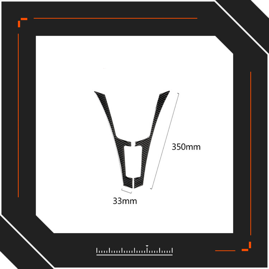 Untuk Infiniti Q50 Q60 2013 2014 2015 2016 20172018 2019 Stiker Sampul Kontrol Tengah Interior Bingkai Dekorasi Ramping Serat Karbon