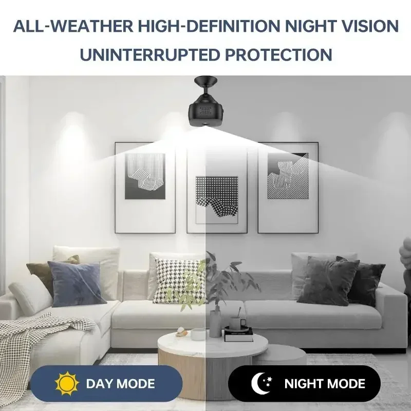 Xiaomi 8K Mini Security Camera High Definition Surveillance Cam with Full Color Night Vision WiFi Monitoring Waterproof  Motion