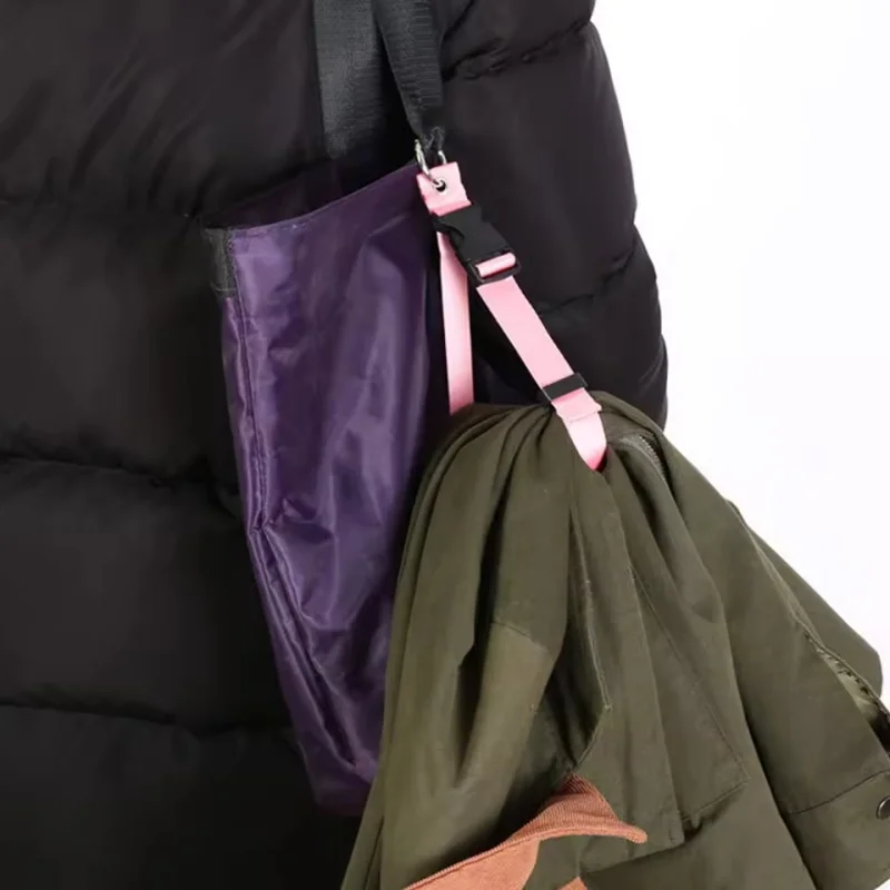 Zaino con tracolla fissa per bagagli da viaggio Cinghia esterna Tracolla portatile con fibbia di rilascio Add-A-Bag Tracolla per cintura Porta giacca