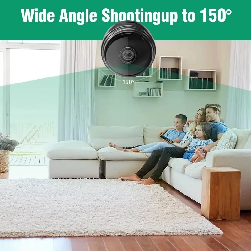 A9 WiFi Mini Camera Recorder Security Monitoring Wireless Video Mini Camera Recorder Voice Camera Smart Home For Infants And P