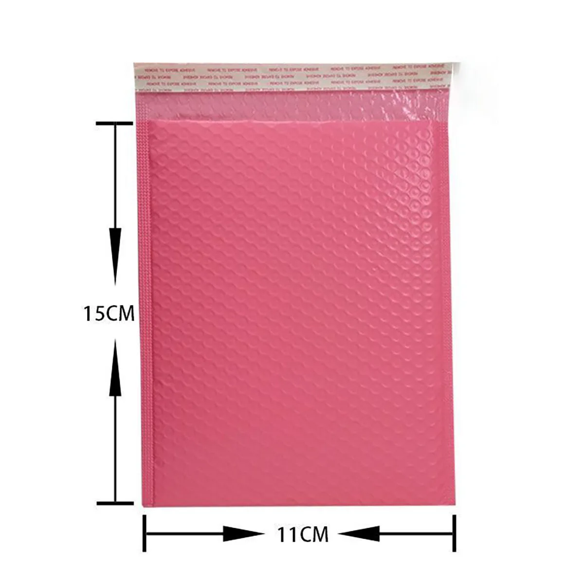 20pcs Bolha Mailers Rosa Poly Bubble Mailer Envelopes acolchoados com vedação automática